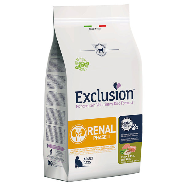 Exclusion Diet Renal Cat Phase 2 Pork & Pea and Rice 300gr