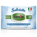 Salviette Detergenti con Aloe e al Profumo di Muschio Bianco