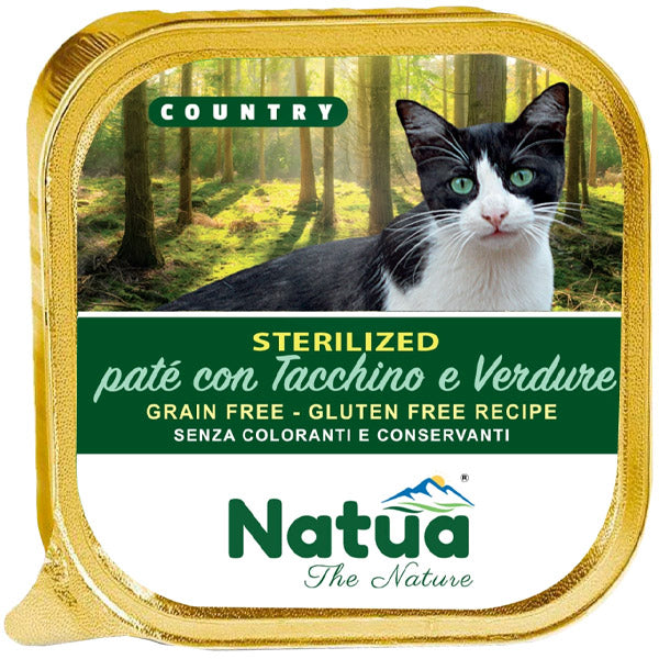 Country Adult Cat Sterilizzato Patè Tacchino e Verdure