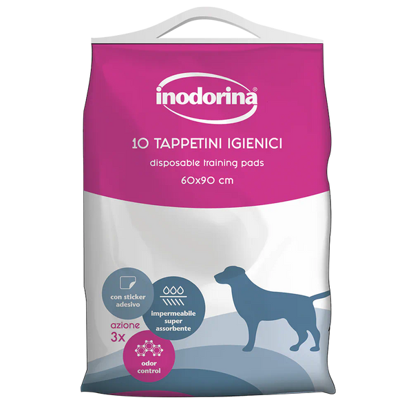 INODORINA TAPPETINI TRAINING NEUTRI 10PZ 60X90