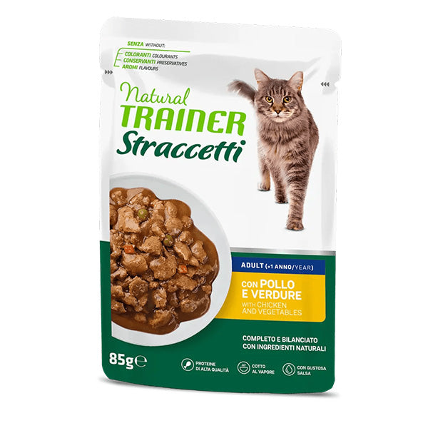 Natural Adult Cat Straccetti di Pollo e Verdure