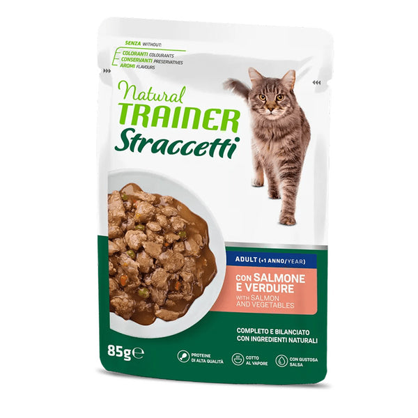 Natural Adult Cat Salmon and Vegetable Strips