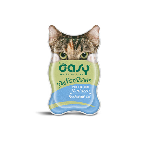 Cat Adult Delicatesse Paté Fine Con Merluzzo