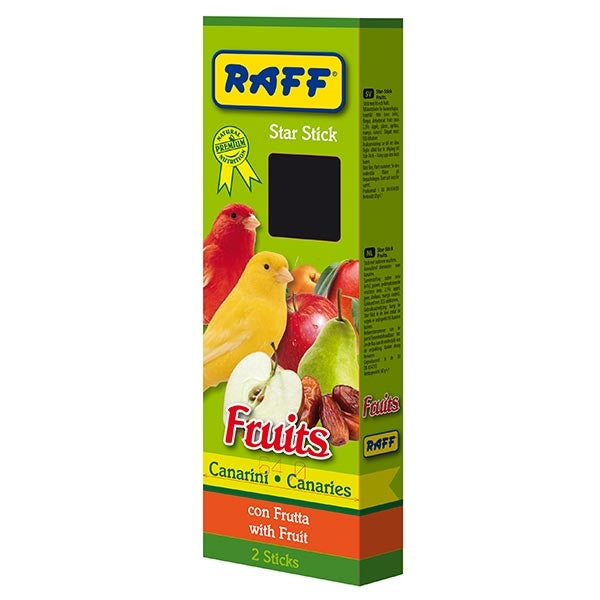 Raff - Star Stick Canarini Fruits