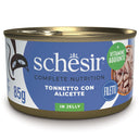 SCHESIR CAT TONNETTO ALICETTE 85GR - IN GELATINA FASCIA NERA