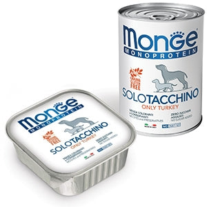 MONGE DOG SOLO TACCHINO VASCHETTA