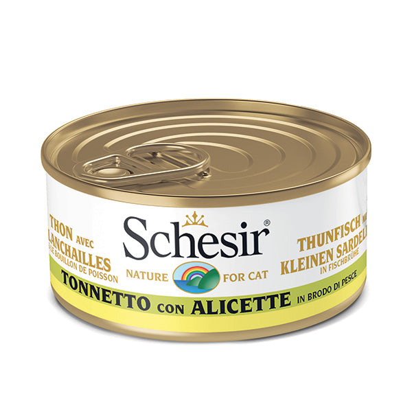 Tuna with Anchovies in Cooking Broth