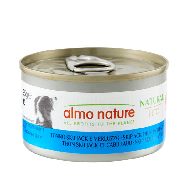 Almo Nature HFC Natural Tonno Skipjack e Merluzzo 95gr
