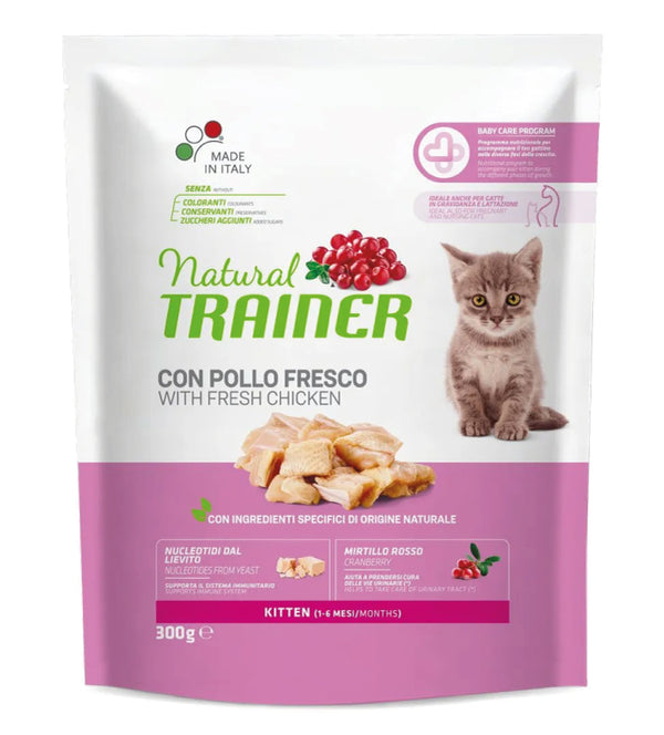 TRAINER CAT NATURAL KITTEN CON POLLO