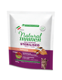 Trainer Natural Adult Sterilised con Salmone e Fibra di Pisello