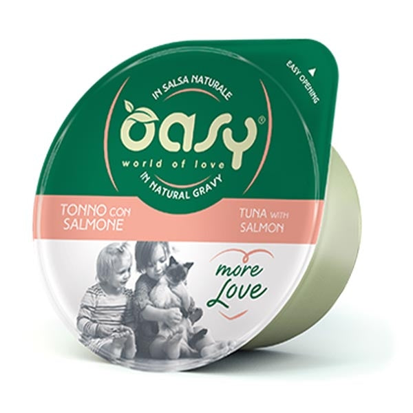More Love Tonno con Salmone in Salsa Naturale