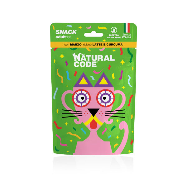 Adult Cat Snacks with Beef and Turmeric