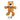 Kong Wild Knots Bears Small/Medium Marrone Cioccolato