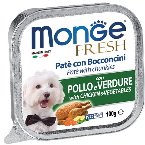 Fresh Paté and Chunks with Chicken and Vegetables