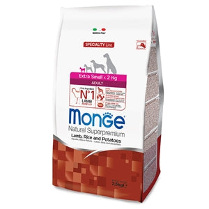 Natural Superpremium Extra Small Adult Lamb, Rice and Potatoes