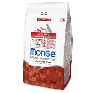 Natural Superpremium Mini Puppy & Junior Lamb and Rice