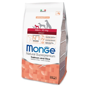 Natural Superpremium Mini Adult Salmon and Rice