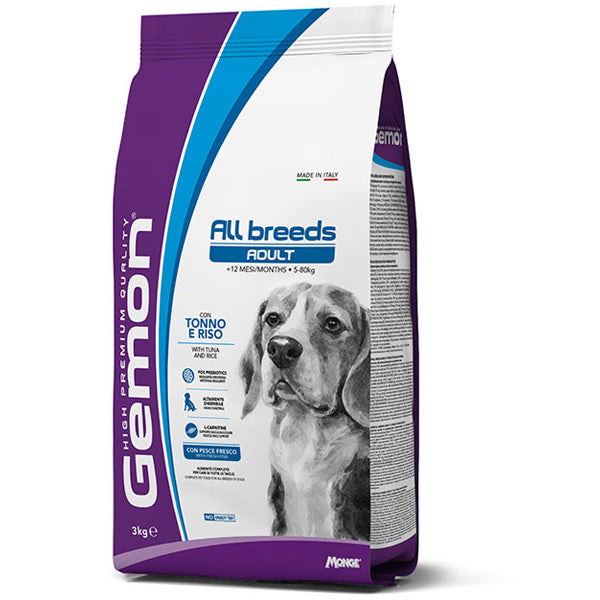 Gemon Dog All Breeds Adult with Tuna and Rice