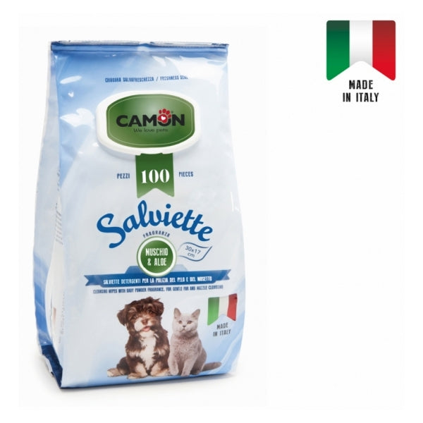 Salviette al Muschio & Aloe Maxi Formato - LA006