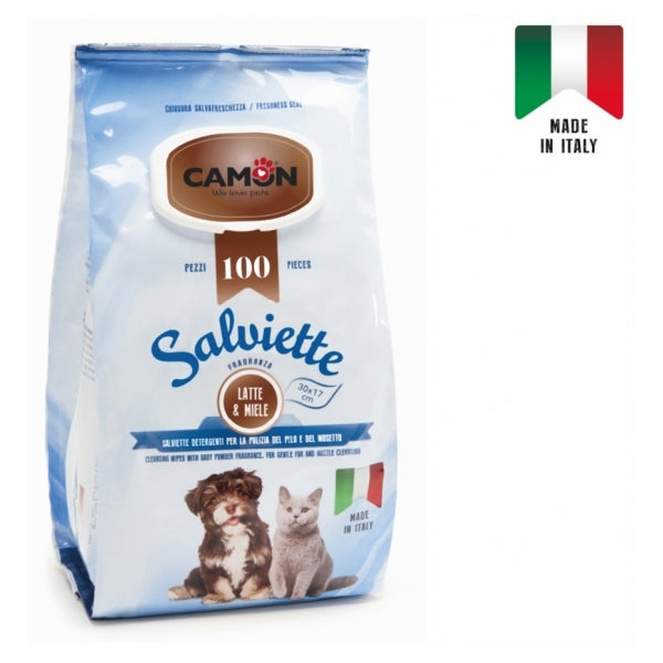 Salviette Latte & Miele Maxi Formato - LA007