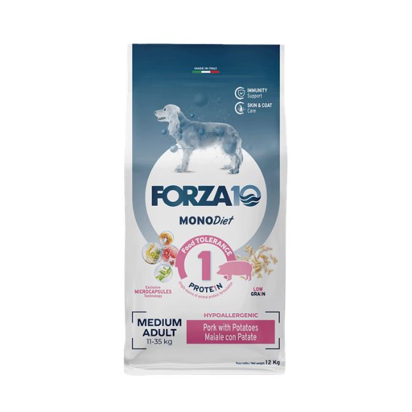 Forza10 Medium Diet al Maiale con Patate 10kg