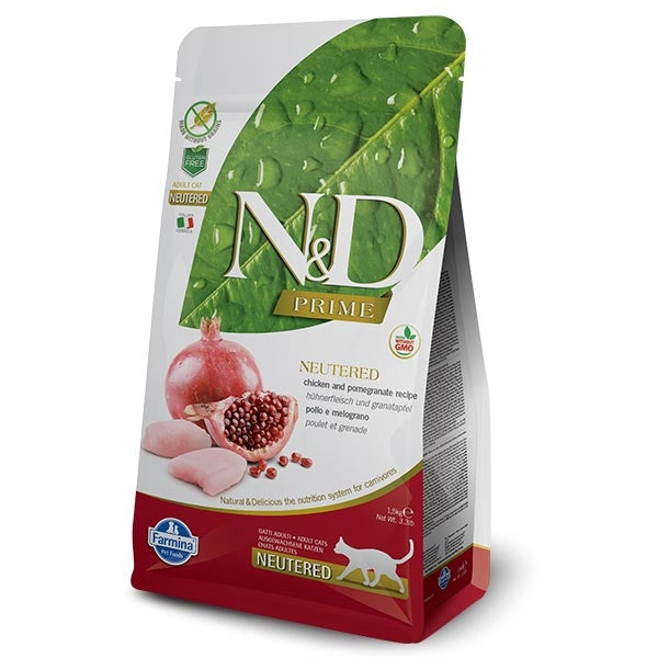 Farmina Natural & Delicious Prime Neutered con Pollo e Melograno 300GR