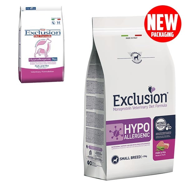 Diet Hypoallergenic Small Breed Maiale e Piselli