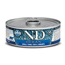 Natural & Delicious Ocean con Tonno, Calamaro e Gamberetto