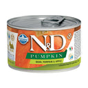 Natural &amp; Delicious Pumpkin Mini with Wild Boar, Pumpkin and Apple