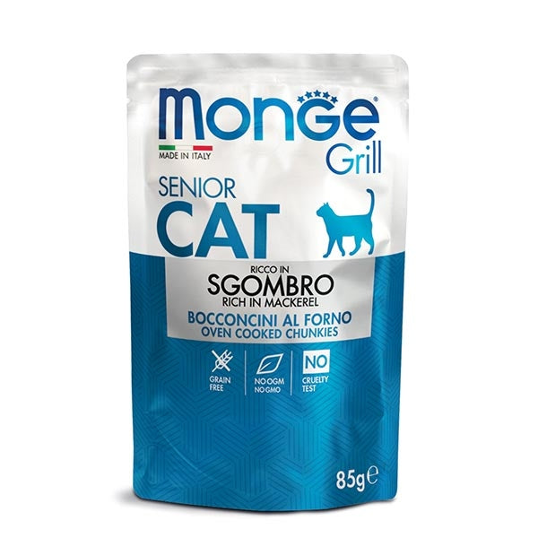 Grill Senior Bocconcini in Jelly Ricco in Sgombro