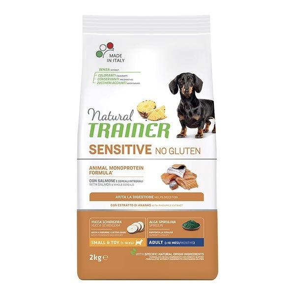 Natural Sensitive No Gluten Small & Toy Adult with Salmon