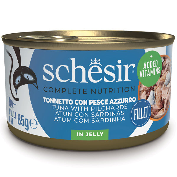 Complete Nutrition Per Gatti Adulti Filetti in Gelatina Tonnetto Con Pesce Azzurro