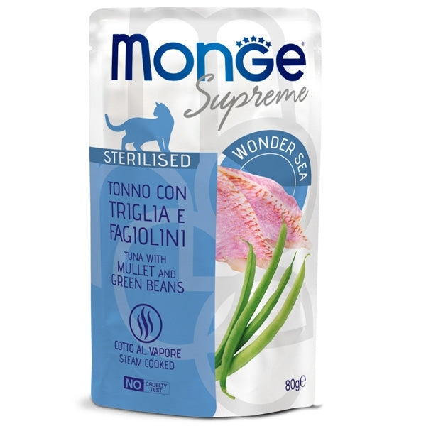 Supreme Sterilised Adult Pezzetti di Tonno con Triglia e Fagiolini