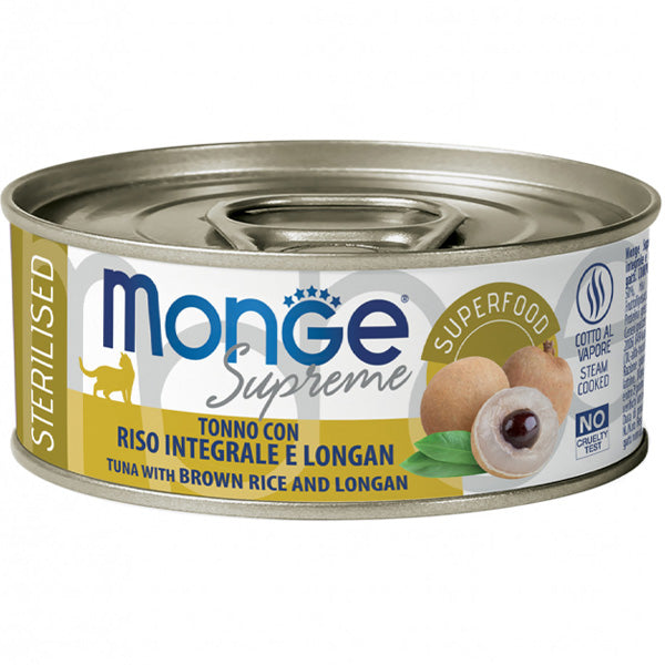 Supreme Sterilised Adult Cat Tonno Riso Integrale e Longan