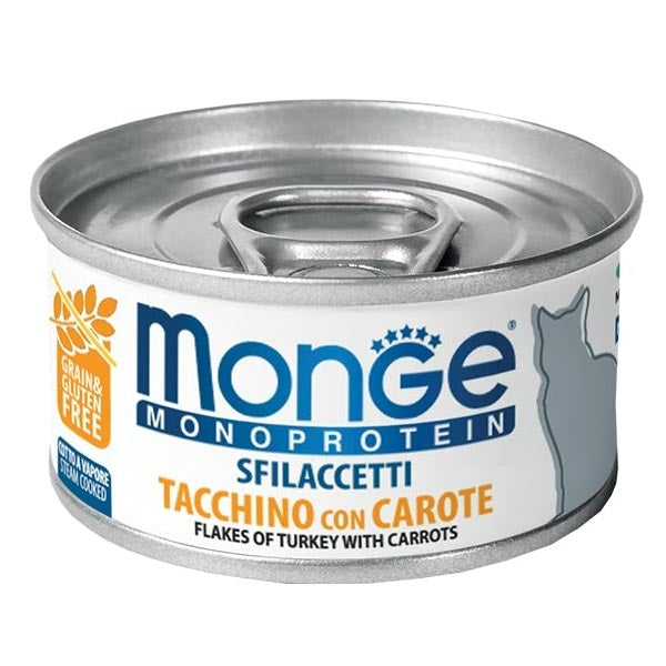 Monoproteico Sfilaccetti Tacchino con Carote