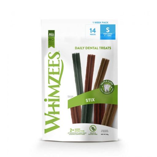 Whimzees Hueso Estrella S Week Pack 14 Barritas