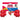 Kong Goodie Bone Dog Toy Rosso 13cm