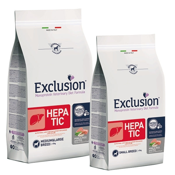 Hepatic Adult Monoprotein Pork&Rice and Pea - Small Breed