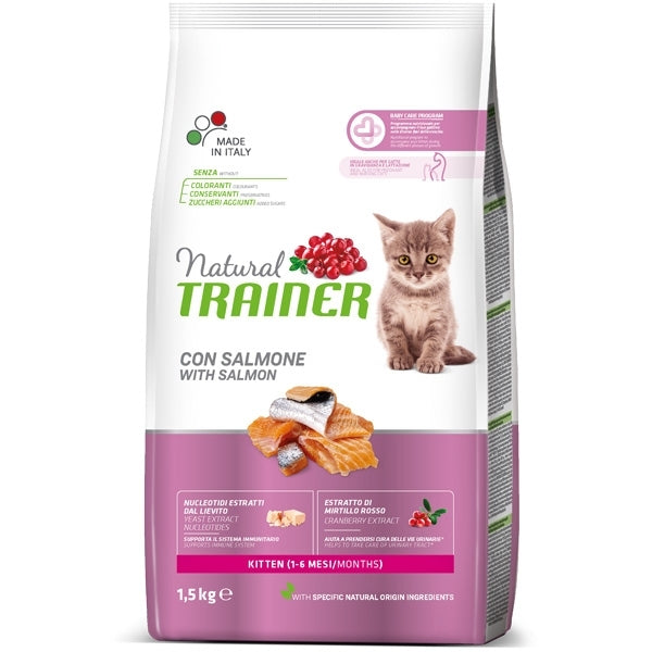 Trainer Natural Kitten con Salmone