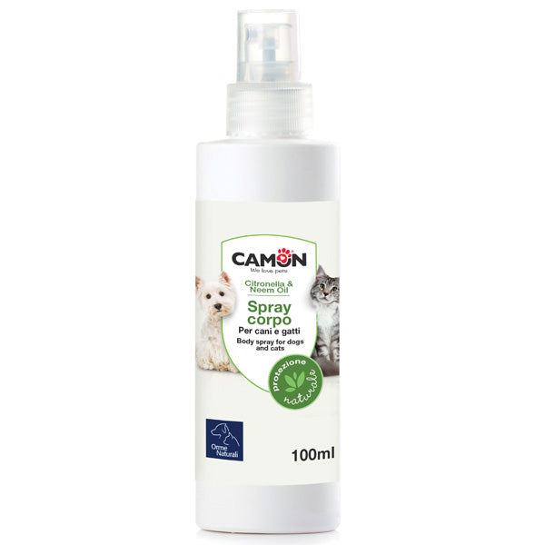 Body Spray for Dogs and Cats with Citronella and Neem Oil - G965