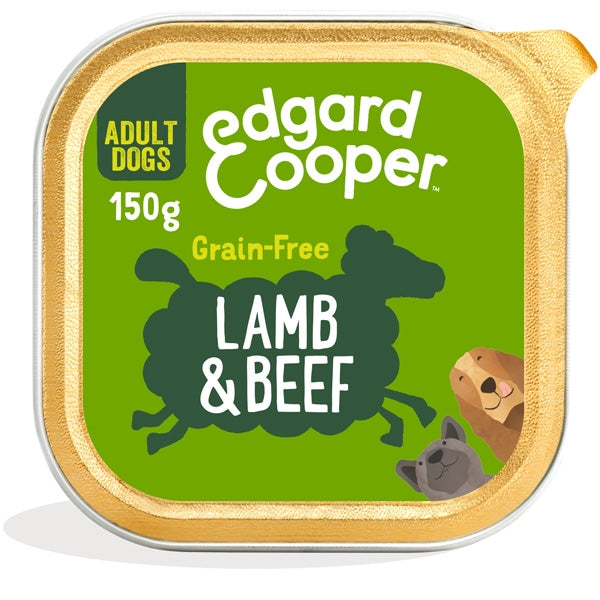 Edgard&Cooper Adult Agnello e Manzo Senza Cereali 150gr