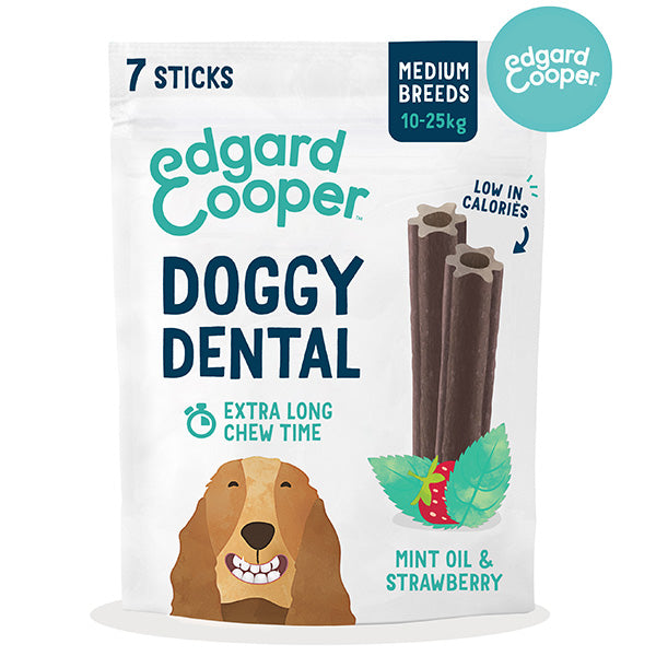 Edgard&Cooper Doggy Dental Fragola e Menta