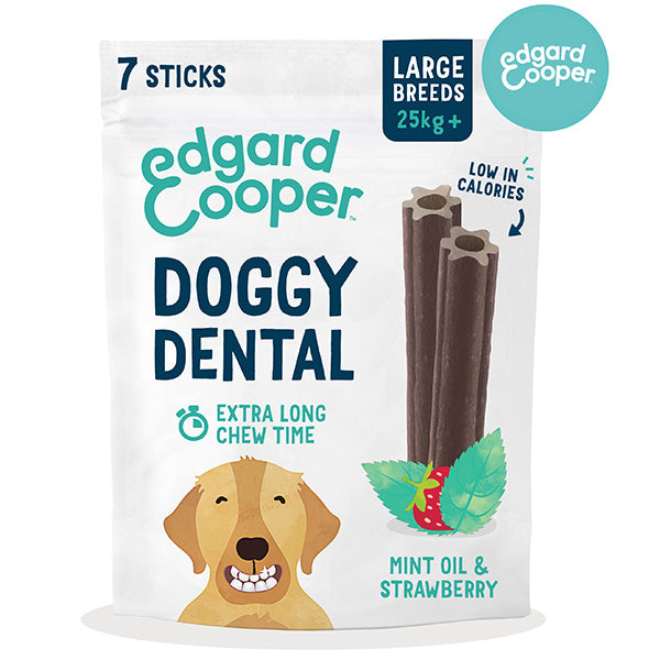 Edgard&Cooper Doggy Dental Fragola e Menta