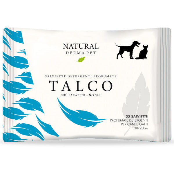 Salviette Detergenti Profumate al Talco