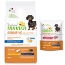 Natural Sensitive No Gluten Small & Toy Adult con Uovo e Cereali Integrali