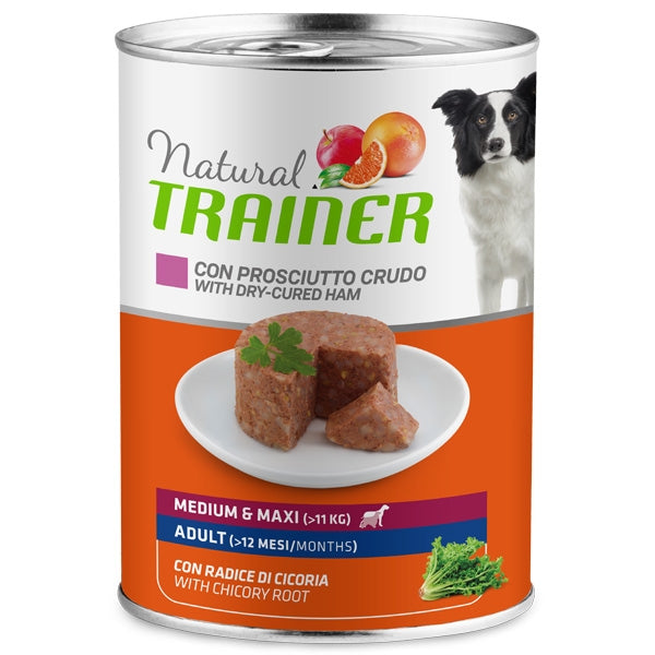Natural Adult Medium & Maxi with Raw Ham