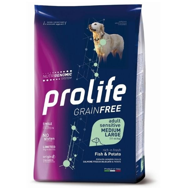 Grain Free Adult Medium/Large Sensitive Fish & Potato