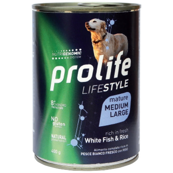 Life Style Mature Medium/Large White Fish & Rice