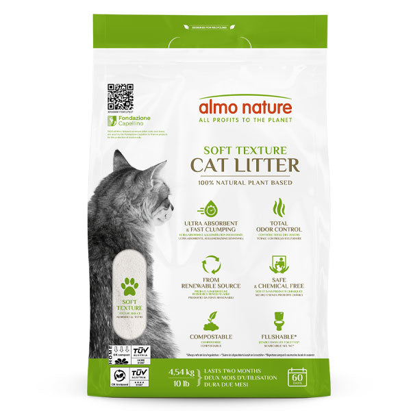 Almo Nature Cat Litter Soft Texture 4.54kg
