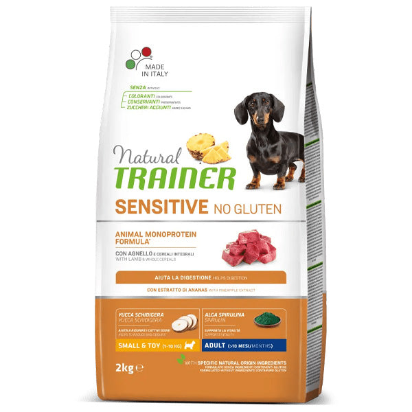 Natural Sensitive No Gluten Small & Toy Adult with Lamb